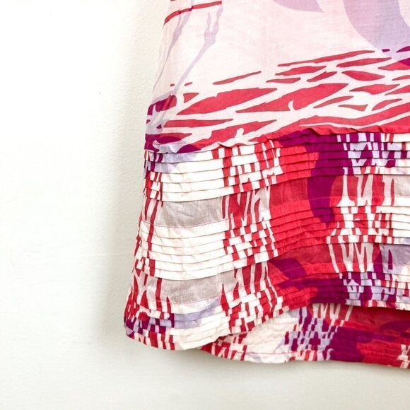 Diane Von Furstenberg Soleil Swim Cream Coral Pink Beaded Silk Swim Cover Up - Picture 10 of 10